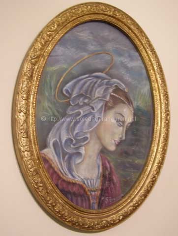 Virgin in Pastel